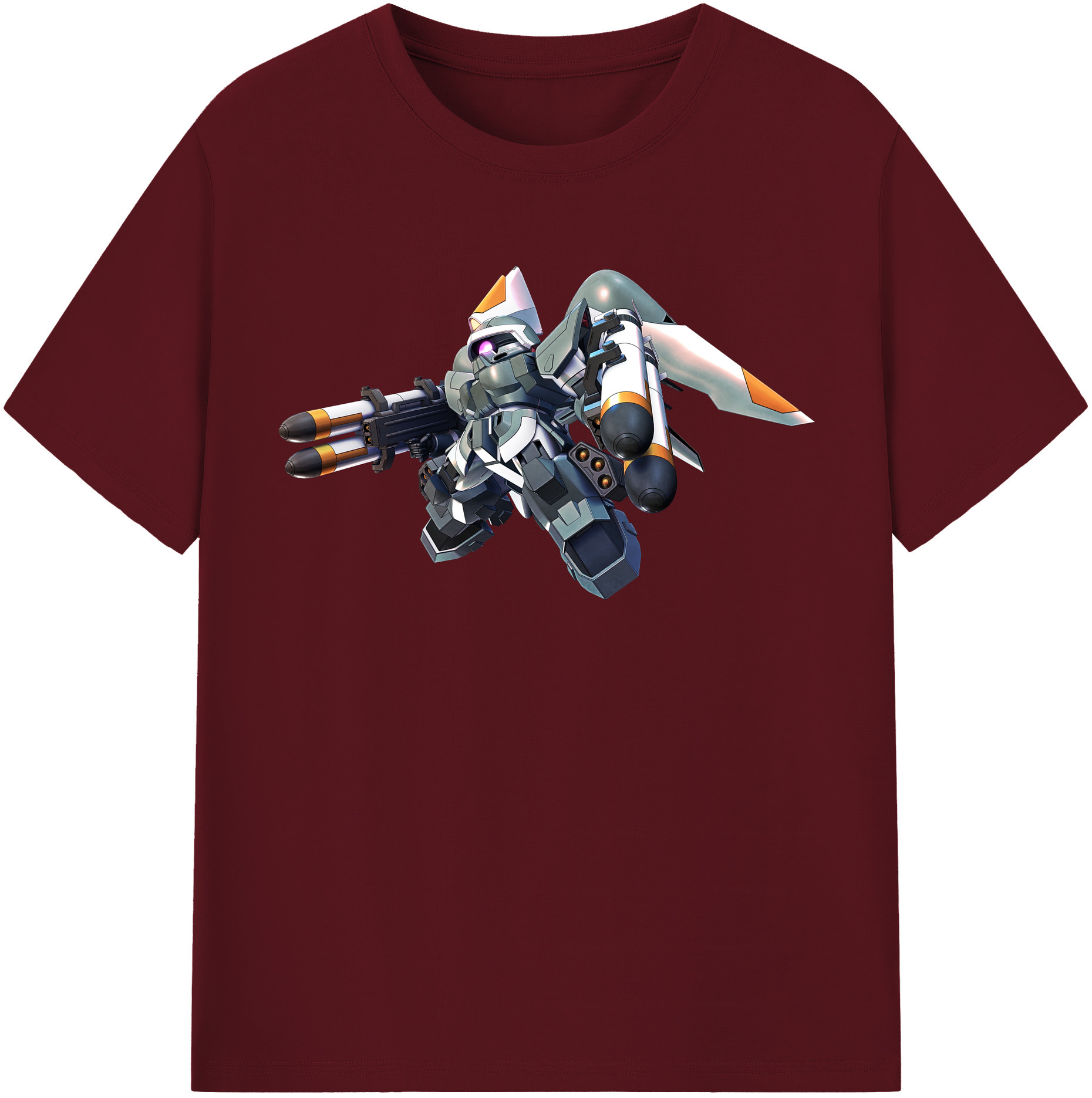 （画像用） 機動戦士ガンダム Mobile Suit Gundam 綿100％半袖Tシャツ（フロントプリント）